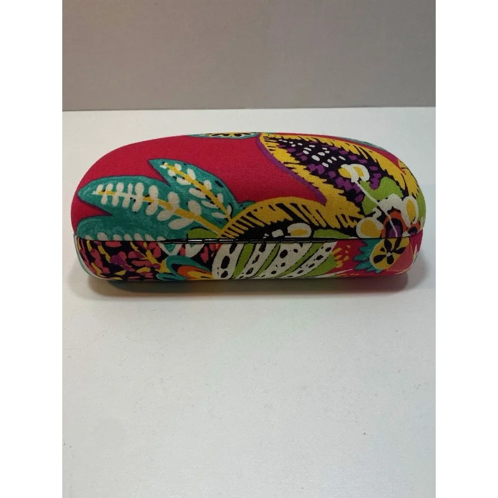 Vera‎ Bradley Rumba Clamshell Hard Case Eyeglasses Sunglasses Hinge Close Floral